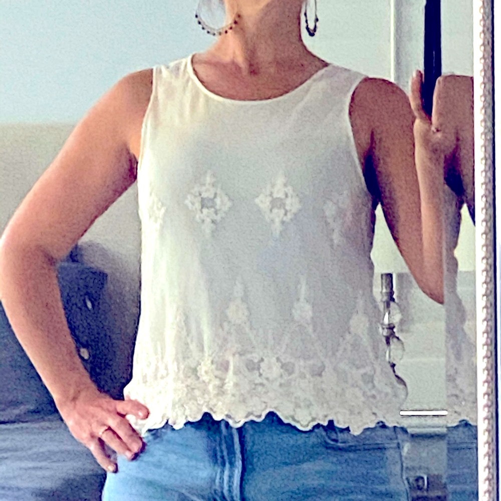 Romantic Sleeveless Top